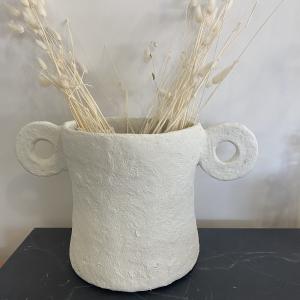 Pot marie papier maché