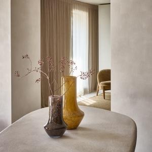 Vase camou brun