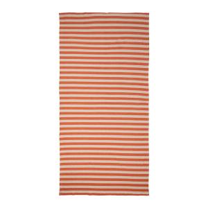 Drap de bain palma corail