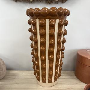 Vase pampa terracotta