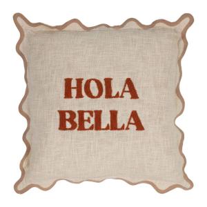 Housse coussin hola bella