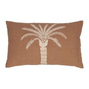 Coussin palmier terra