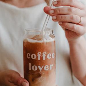 Verre smoothie coffee lover