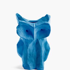 Vase hibou marni bleu azur l
