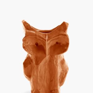 Vase hibou marni orange s