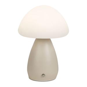 Lampe led tactile champignon ecru