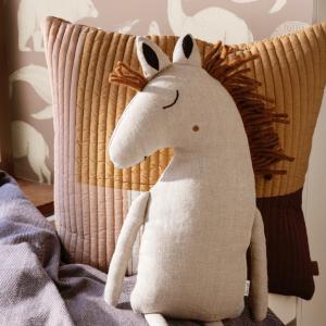 Coussin cheval 40x40
