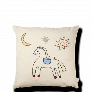 Coussin cheval 40x40