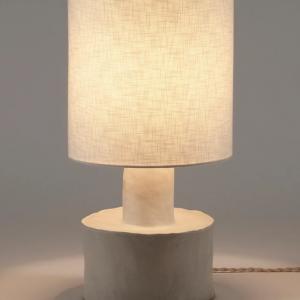 Lampe blanche Catherine