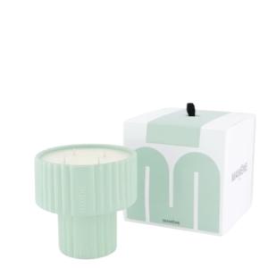 Bougie podium large frida vert cela 340g