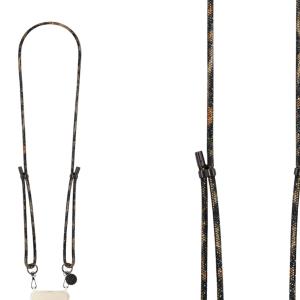 Cordon telephone mariah strass leopard