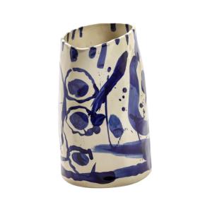 Vase l blue sophia by marie michielssen
