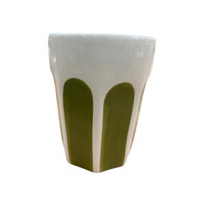 Tasse colette kaki