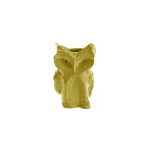 Vase hibou xs jaune