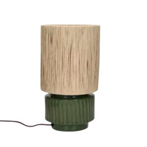 Lampe de table cobra kaki