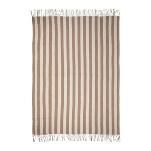 Plaid ecru taupe
