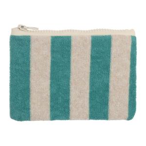 Pochette palma turquoise