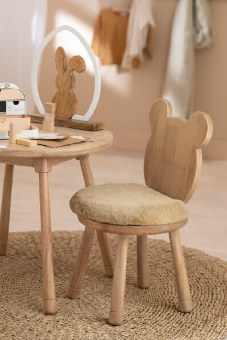 Chaise enfant ours